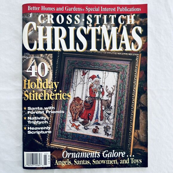 Better Homes & Gardens Magazine Cross Stitch Christmas Cross Stitch Patterns - Picture 1 of 9